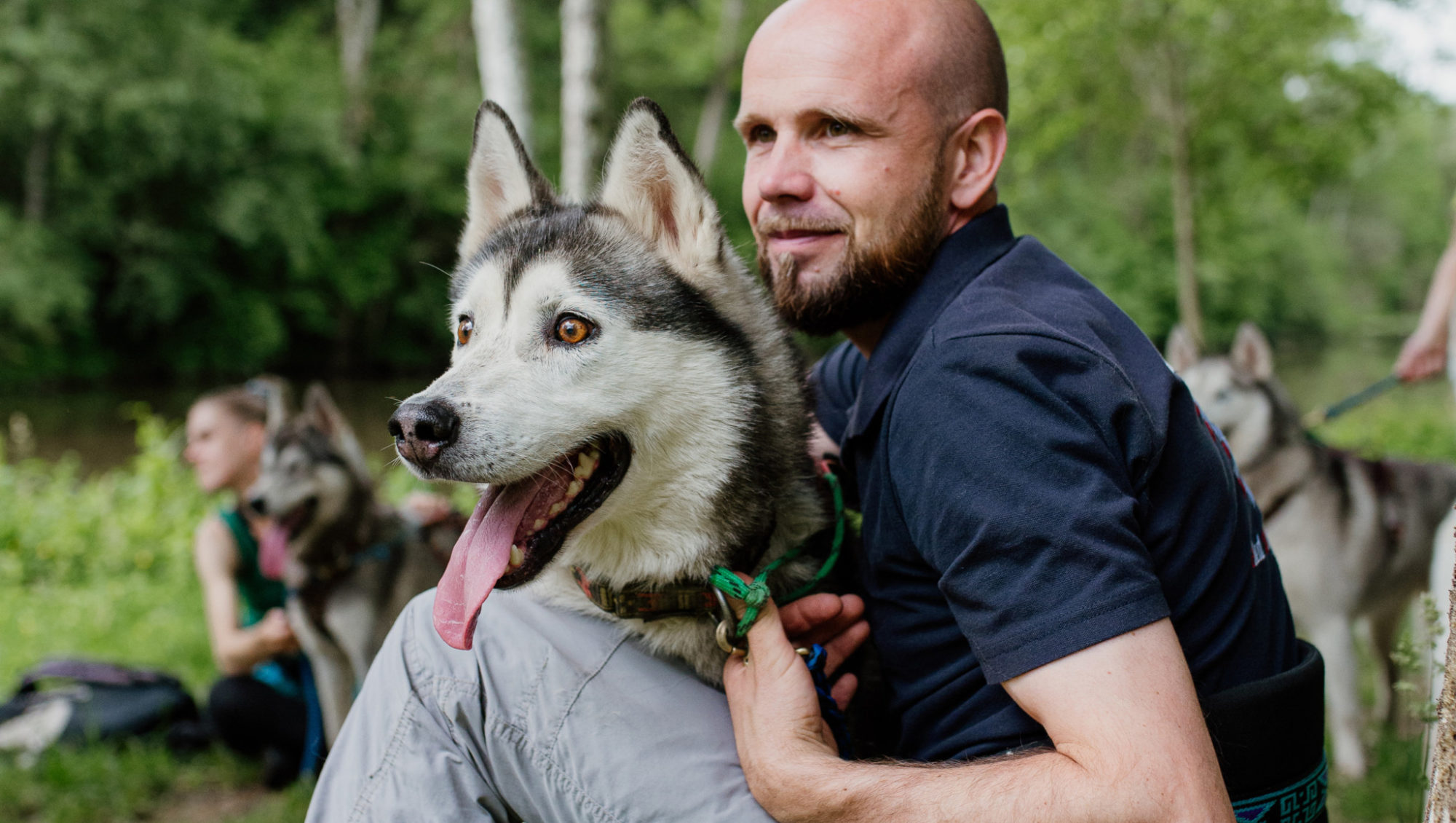 Cani-rando autour de Saint-Céneri-le-Gérei